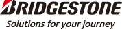 Bridgestone logo with the slogan 'Solutions for your journey'