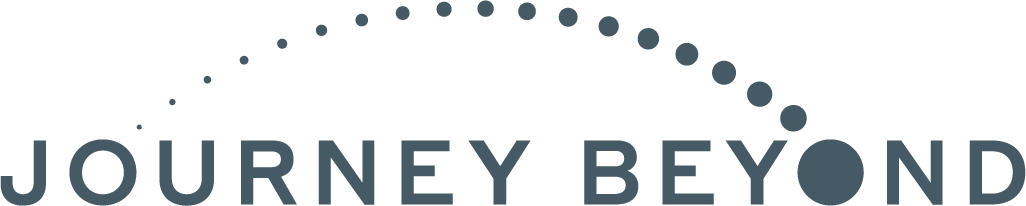 Journey Beyond logo with a curved arc of dots above the text.