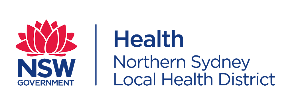 NSW Government logo with a pink lotus and the text 'Health Northern Sydney Local Health District'