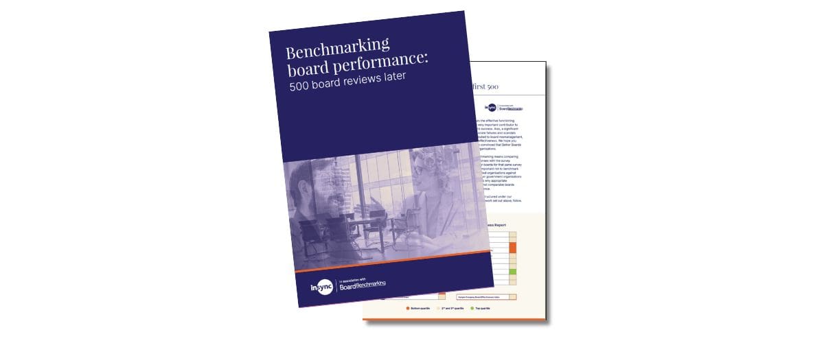 Benchmarking board performance: 500 board reviews later cover 2