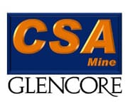 CSA Mine Glencore logo