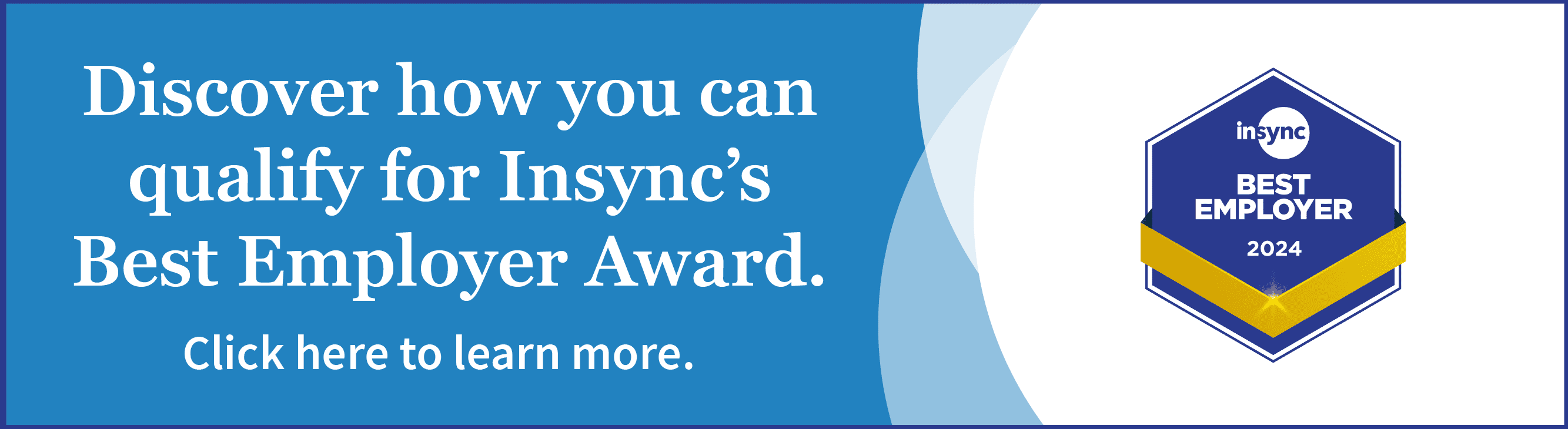 Insync Best Employer Award 2024
