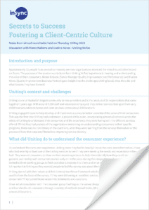 Secrets to Success - Fostering a Client-Centric Culture