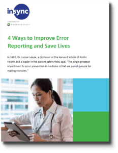 4 ways to improve error reporting and save lives